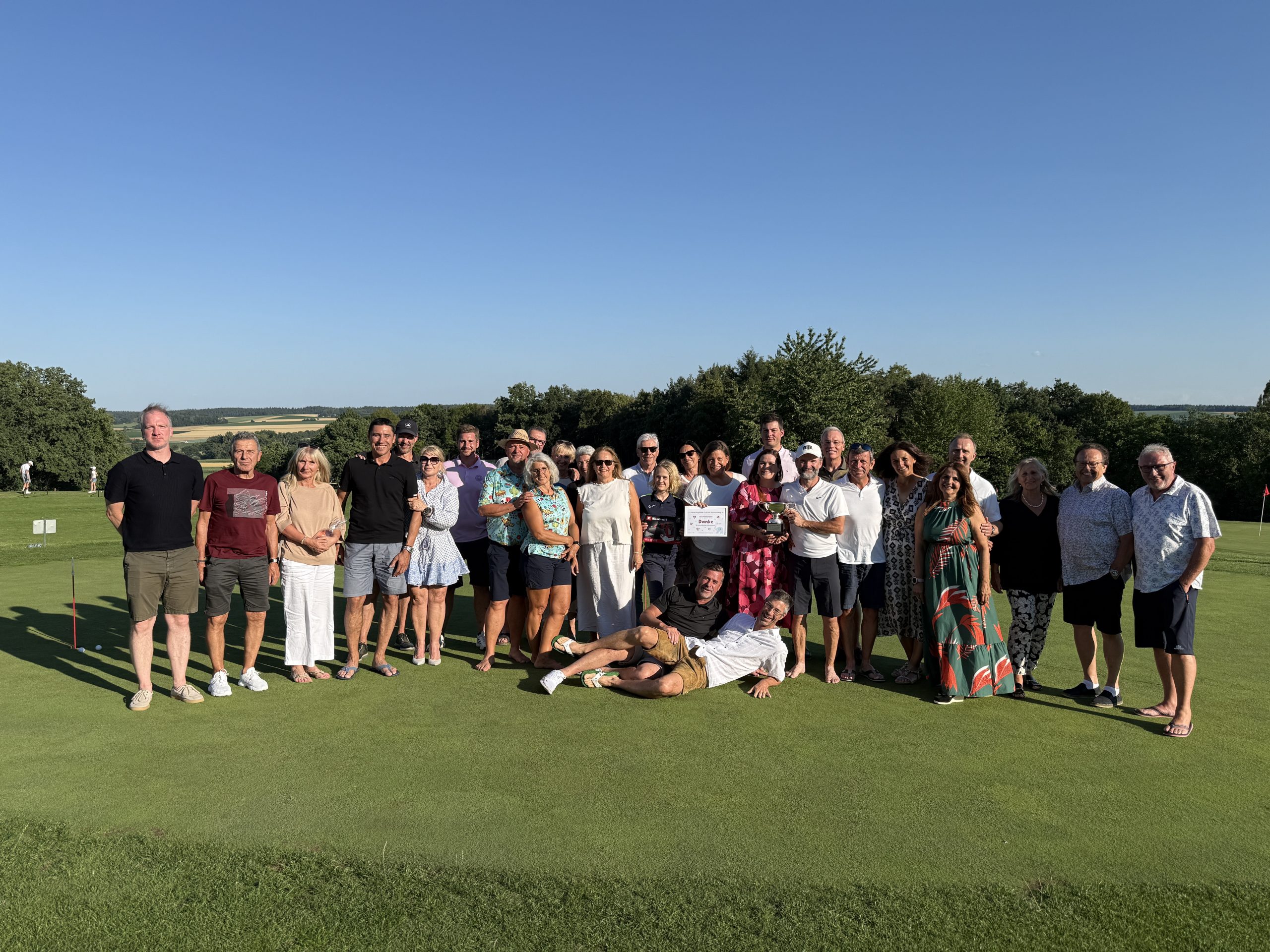 Benefizturnier erneut ein Highlight am Golfclub Schloßberg